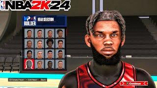 BEST COMP FACE CREATION IN NBA 2K24! BEST DRIPPY FACE CREATION! FOR NEXT GEN & CURRENT GEN!