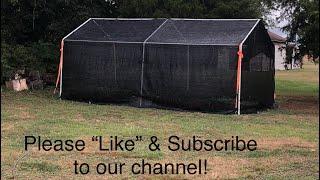 12’x24’ Shade House for less than $200!