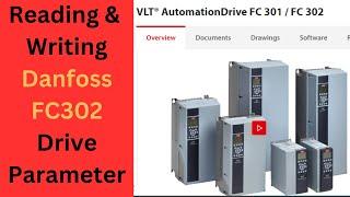 How to read and Write Danfoss FC302 Drive Parameter using MCT 10 Software | Download MCT 10 Software