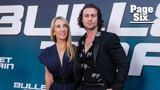 Aaron Taylor-Johnson, 33, once again defends marriage with much-older wife Sam, 57