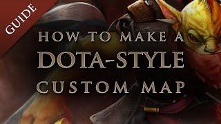 DOTA 2 workshop tools mod tutorial: How to make a DOTA-style map