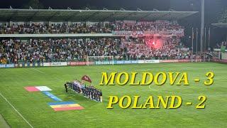 Moldova - Poland | Highlights | EURO 2024 (Mołdawia - Polska) | Молдова в одном шаге от ЕВРО ️