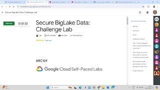 #NEW Secure BigLake Data: Challenge Lab || Easy Lab Solution || Qwiklabs Arcade 2024