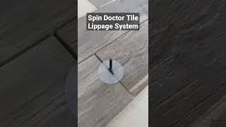 The Spin Doctor Tile Lippage System, perfect gaps and level tiles!