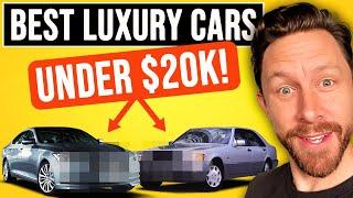 Best LUXURY cars UNDER $20,000 to buy in 2023
