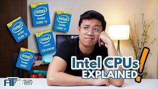 Anong CPU dapat mong kunin! Intel Celeron Pentium Core i3 i5 and i7 explained - CPU Guide