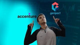 Accenture vs Genpact |which one better???| #accenture #genpact #justhelp