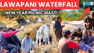 Lawapani Waterfall | New year picnic masti️ | We had a crazy adventure.