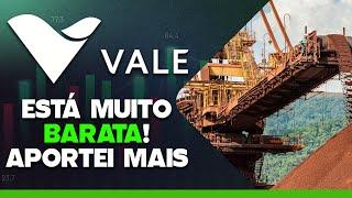 MAIS UM APORTE EM VALE3! IMPRESSIONANTE O QUÃO ATRATIVA ESTÁ A EMPRESA. ENTENDA