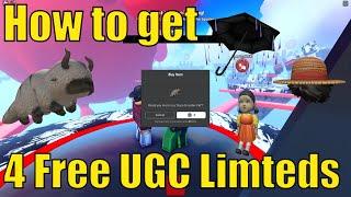 How to get 4 FREE UGC LIMITEDS in Netflix Nextworld | Appa Shoulder Pet | Squid Games | Luffy