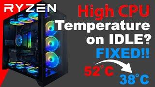How To Lower Ryzen 3000 Idle Temperature AND Lower Fan Noise