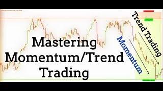 How To Trade Using Momentum/Trend (Live Example)