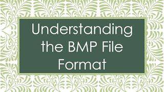 Understanding the BMP File Format