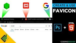 Add & Create Favicon | Tab Icon | URL Icon | Browser Icon For Website