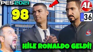 HİLE RONALDO (98) GELDİ! SÜÜÜÜÜÜ! YENİ SEZON BAŞLIYOR! | PES 2021 ANALİG #36