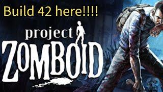  Project Zomboid - BUILD 42 is Here - FIRST LOOK! 41/42 playthrough