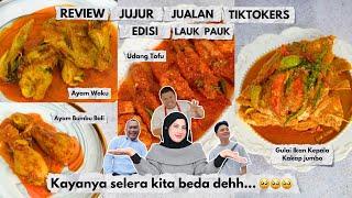 TASYI AKHIR TAHUN REVIEW JUJUR MAKANAN TIKTOKERS - LAUK PAUK VIRAL! KAYAKNYA SELERA KITA BEDA DEH..