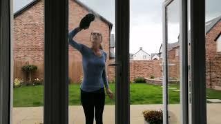 ASMR - Household Cleaning The French Doors No Talking