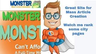 Monster Content Review - Best Source for SEO Articles