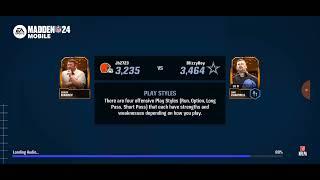 Madden Mobile 24 League Siege #3