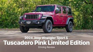 2024 Jeep Wrangler Sport S | Tuscadero Pink Limited Edition | Driving Review