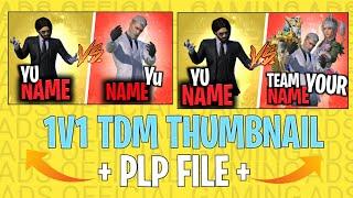 HOW TO MAKE BGMI / PUBG 1V1 TDM THUMBNAIL ON ANDROID LIKE @Daku Gaming   | PLP FILE | PIXALLAB