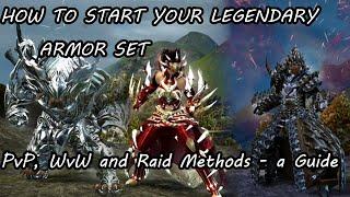 How To Start Your Legendary Armor Set - PvP, WvW, and Raid Methods - a Guild Wars 2 Guide