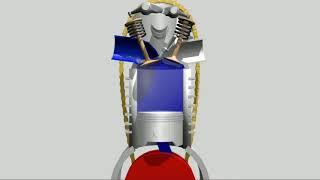 2 Stroke Engine Animation