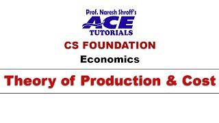 CS Foundation ECO By Prof. Satish Shinde : For Videos Call 8652272084 or Visit www.ace.redik.in