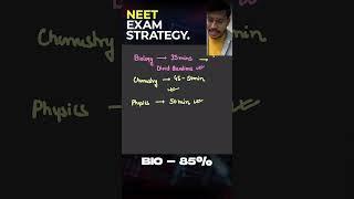 The Perfect NEET Exam Strategy | Dr. Anand Mani