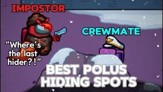 BEST AMONGUS POLUS HIDING SPOTS FOR HIDE AND SEEK 2024 || Catty