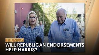 Will Republican Endorsements Help Harris? | The View