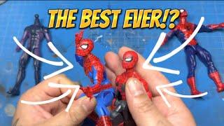 Marvel Legends Spiderman Body Type Comparison