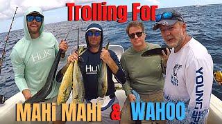 Trolling for MAHI MAHI and WAHOO