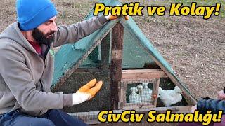 CivCiv Salmalık Yapımı!-/Basit ve Güzel!#Tekirdağ#civciv#horoz#tavuk