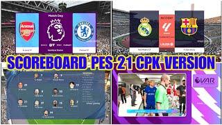 PES 2021 Scoreboard CPK Version