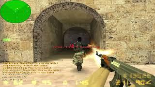 Counter Strike 1.6 vs Public best aim.cfg de_dust2