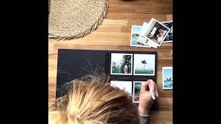 Photo album -- Scrapbook is an easy way to put together story