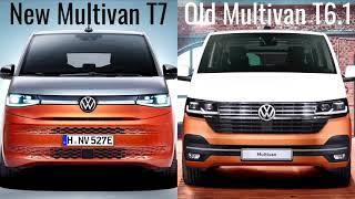 Volkswagen Multivan T7 vs VW Multivan 6 2022