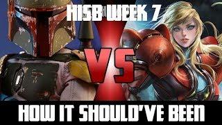 How Boba Fett VS Samus Aran Remastered (DEATH BATTLE!) Should've Been. HISB Week-7