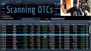 OTC Scanner Settings for Day Trading