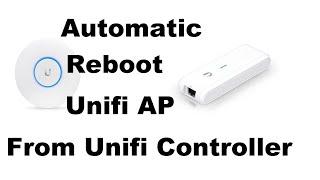 Scheduled reboot unifi ap