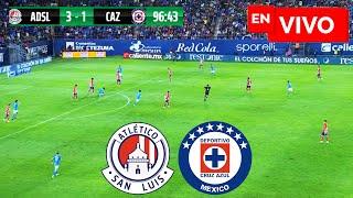  SAN LUIS VS CRUZ AZUL EN VIVO Y EN DIRECTO / LIGA MX APERTURA 2024