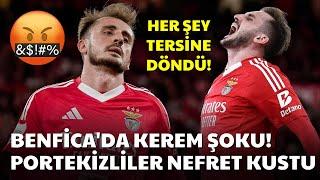 Benfica'da Kerem Aktürkoğlu Şoku! Portekizli Gazeteci Nefret Kustu: 'Yaşam Belirtisi Yok...'