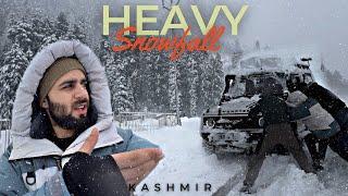 Heavy Snowfall In Kashmir || Police Restrictions || Sonmarg || The Umar