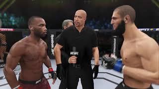 Khamzat Chimaev vs Leon Edwards FULL FIGHT UFC Fight Night prediction EA SPORTS UFC4