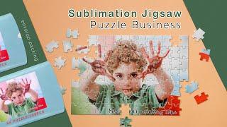 How To Sublimate Puzzles | Sublimation Jigsaw Puzzle Business