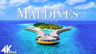 FLYING OVER MALDIVES 4K UHD — Расслабляющая музыка и красивые видеоролики о природе — 4K UHD TV