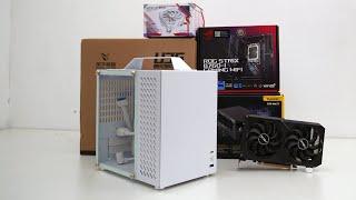 Unboxing U35 9 Litter Mini ITX all aluminum chassis (White)