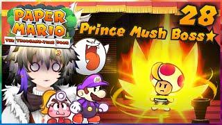 𝑵𝑬𝑾 Prince Mush BOSS!+ Atomic Boo! | Paper Mario Thousand Year Door Ep28 Blind Lets Play/Reaction